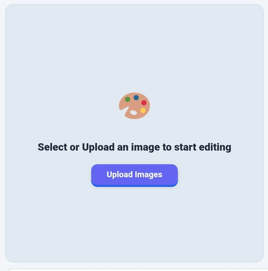 CalcFlow Online Image Filters with real-time adjustment sliders