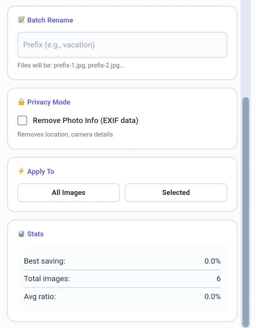 Successful batch results in the PNG to JPG tool showing 11.9 MB saved.